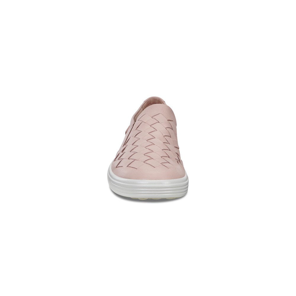 ECCO Womens Sneakers Pink - Soft 7 - JBD-247091